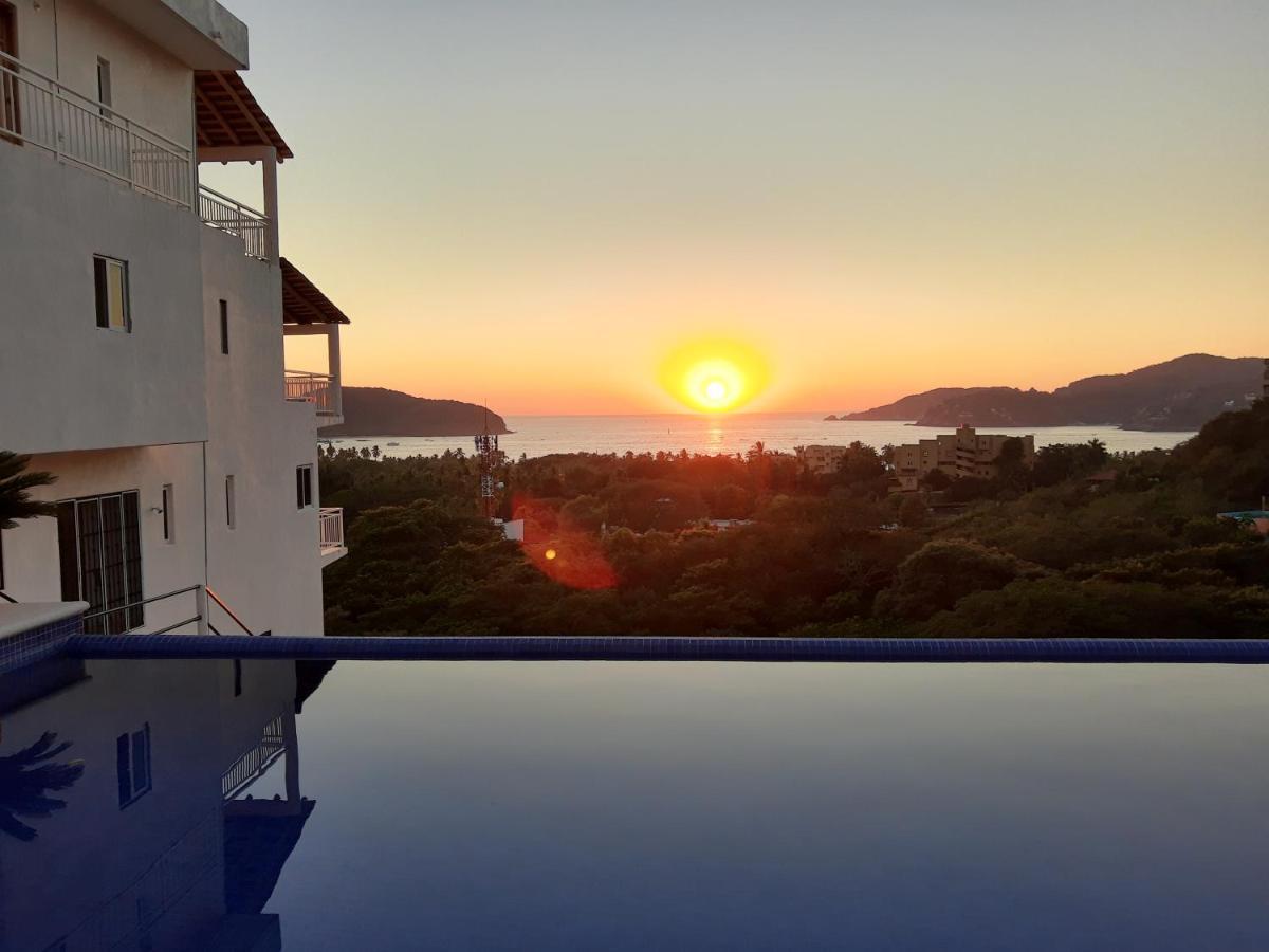 Sunset House Zihuatanejo Apart otel Dış mekan fotoğraf